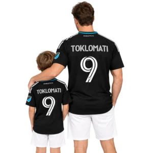 Idan Toklomati Charlotte FC Black Jersey Special Custom Player