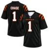 Ja Marr Chase Bengals Black Jersey 2026 Fan Gift Dazzling