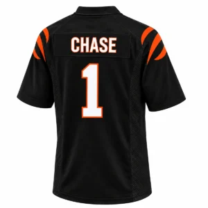 Ja Marr Chase Bengals Black Jersey 2026 Fan Gift Dazzling