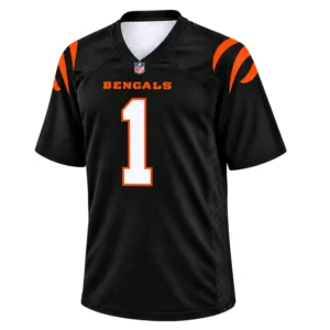 Ja Marr Chase Bengals Black Jersey 2026 Fan Gift Dazzling
