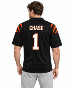 Ja Marr Chase Bengals Black Jersey 2026 Fan Gift Dazzling