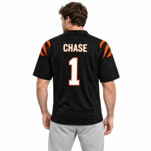 Ja Marr Chase Bengals Black Jersey 2026 Fan Gift Dazzling