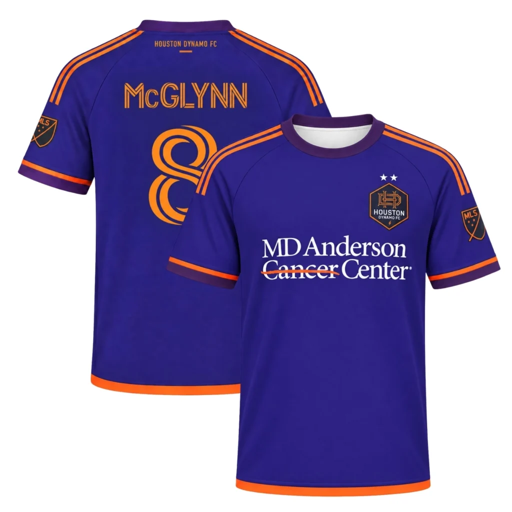 Jack McGlynn Dynamo Purple Jersey Spirited