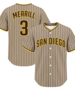 Jackson Merrill Jersey 2026 Elite San Diego Padres Baseball