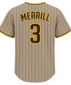 Jackson Merrill Jersey 2026 Elite San Diego Padres Baseball