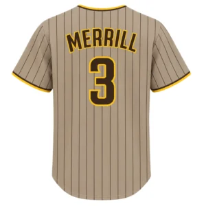 Jackson Merrill Jersey 2026 Elite San Diego Padres Baseball