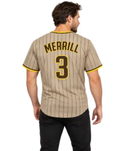Jackson Merrill Jersey 2026 Elite San Diego Padres Baseball