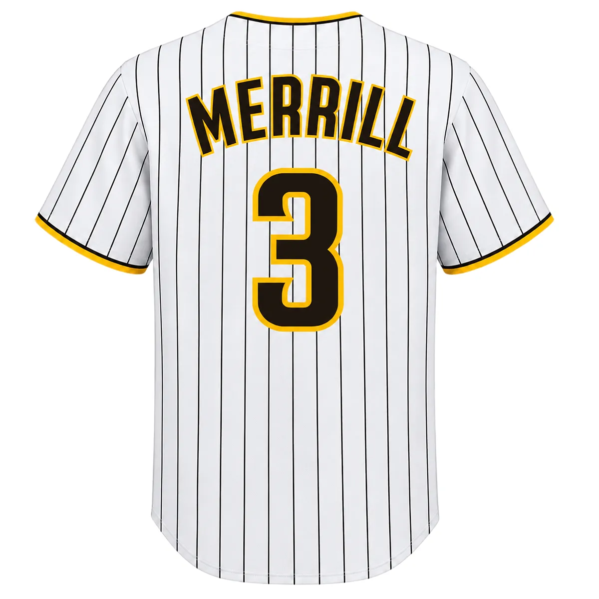 Jackson Merrill White Jersey 2026 Bold San Diego Padres Baseball