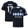 Jake Davis SKC Jersey Remarkable Black Argyle