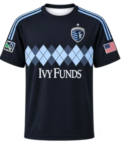 Jake Davis SKC Jersey Remarkable Black Argyle