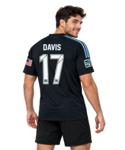 Jake Davis SKC Jersey Remarkable Black Argyle