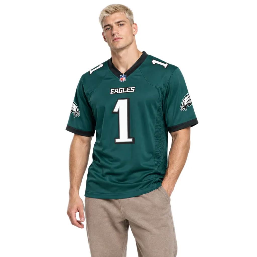 Jalen Hurts Philadelphia Eagles Jersey 2026 Dynamic Quarterback style