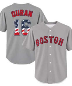 Jarren Duran Boston USA Flag Jersey Remarkable Fan Gear