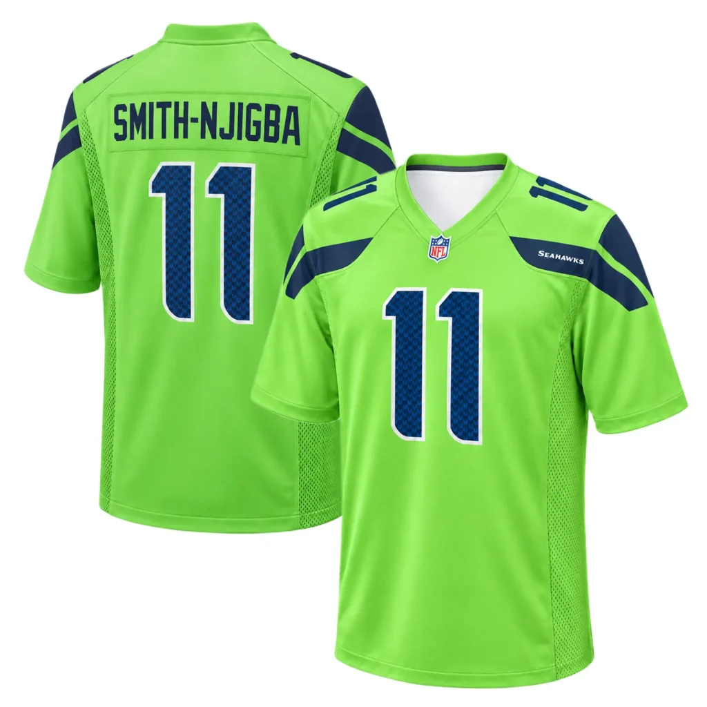 Jaxon Smith-Njigba Jersey Popular Seattle Seahawks Color Rush style