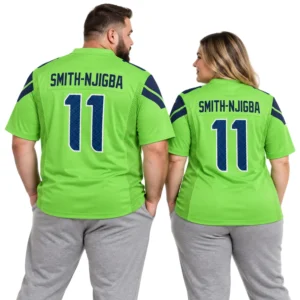 Jaxon Smith-Njigba Jersey Epic Seattle Seahawks color rush style