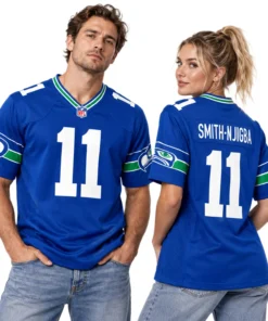Jaxon Smith-Njigba Jersey Throwback Vibrant Seattle Seahawks apparel