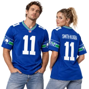 Jaxon Smith-Njigba Jersey Throwback Vibrant Seattle Seahawks apparel