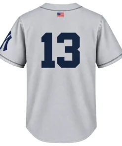Jazz Chisholm Jr. Yankees Road Jersey Player Vibrant Style