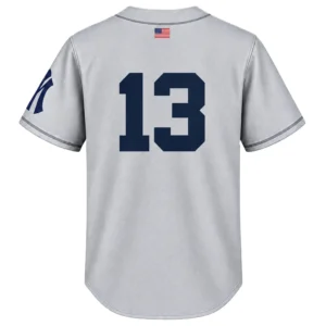 Jazz Chisholm Jr. Yankees Road Jersey Player Vibrant Style