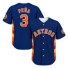 Jeremy Pena Astros Baseball Jersey Bold 2026 Navy Colorblock