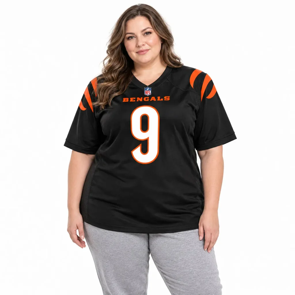 Joe Burrow Black Bengals Jersey Game Day Proven