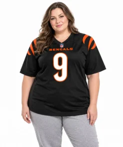 Joe Burrow Black Bengals Jersey Game Day Proven