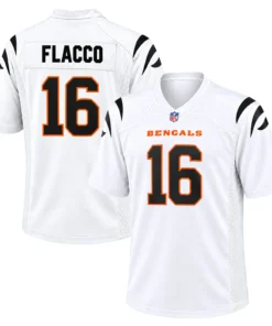 Joe Flacco Bengals NFL Jersey Fan Gear Outstanding