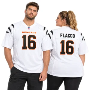 Joe Flacco Bengals NFL Jersey Fan Gear Outstanding