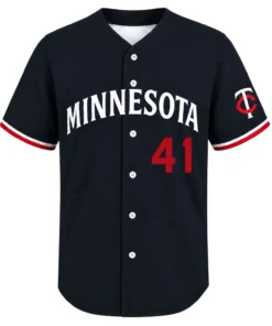 Joe Ryan Minnesota Twins Jersey Remarkable Navy Design