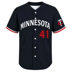 Joe Ryan Minnesota Twins Jersey Remarkable Navy Design