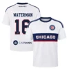 Joel Waterman Jersey Exclusive Chicago Fire Fan Apparel