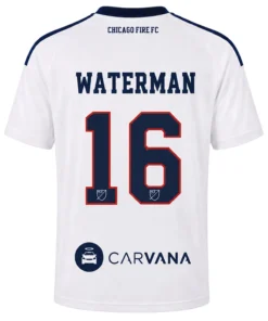 Joel Waterman Jersey Exclusive Chicago Fire Fan Apparel