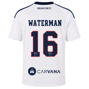 Joel Waterman Jersey Exclusive Chicago Fire Fan Apparel