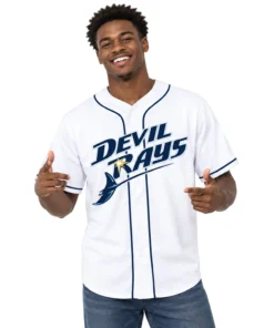 Jonathan Aranda Rays White Jersey Bold Name & Number