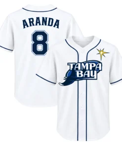 Jonathan Aranda White 2026 Jersey Vibrant Rays Apparel