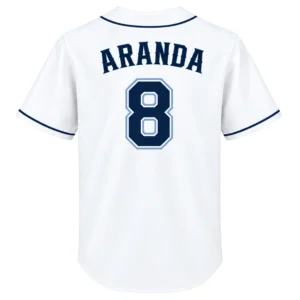 Jonathan Aranda White 2026 Jersey Vibrant Rays Apparel