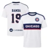 Jonathan Bamba Chicago Fire White Jersey Exclusive Fan Gear