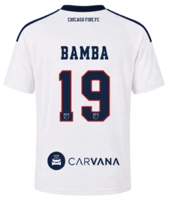 Jonathan Bamba Chicago Fire White Jersey Exclusive Fan Gear