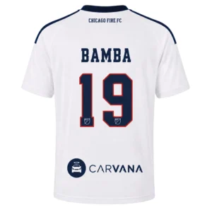 Jonathan Bamba Chicago Fire White Jersey Exclusive Merch Sport