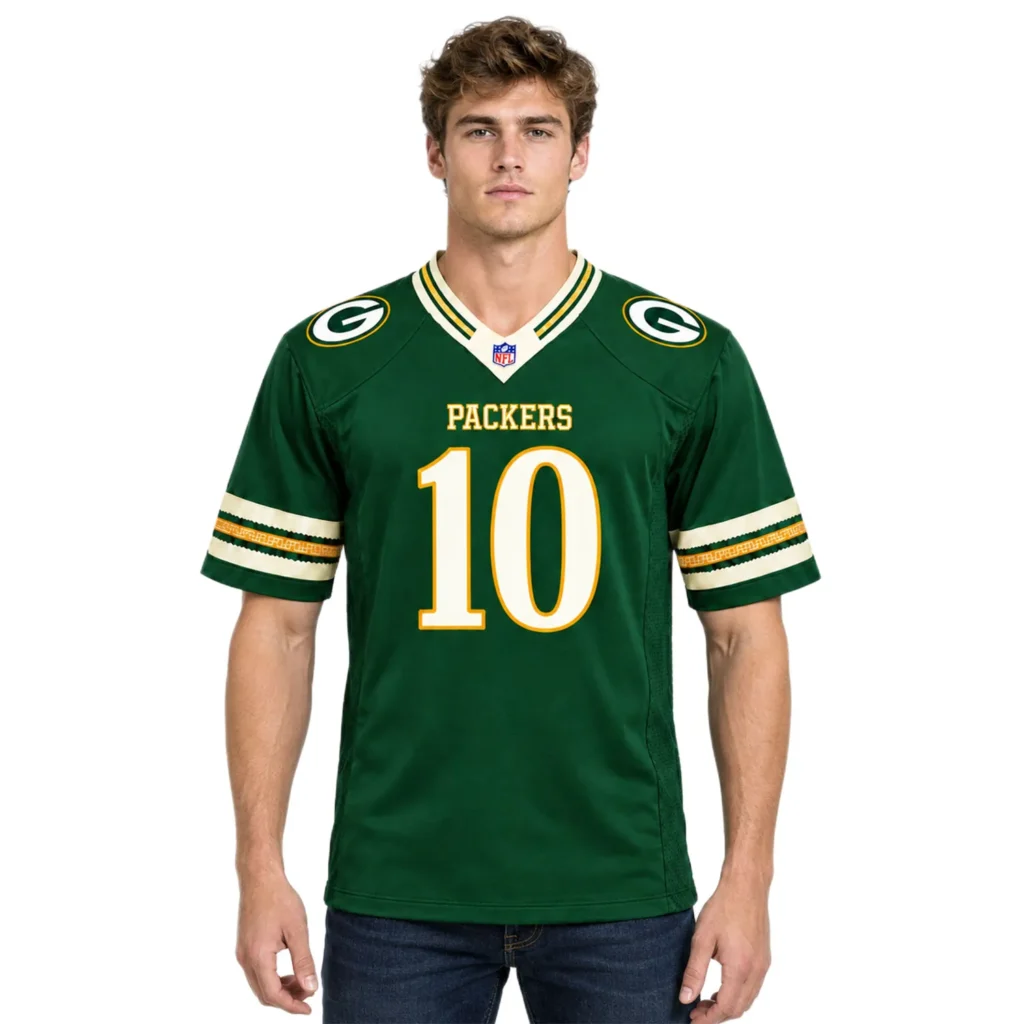 Jordan Love Green Bay Rivalry Jersey Unique Fan Football Style