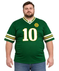 Jordan Love Green Packers Jersey Rivalry Confident Fan Style
