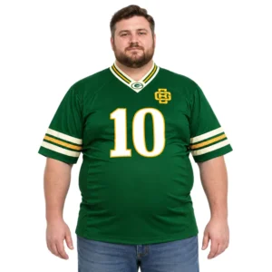 Jordan Love Green Packers Jersey Rivalry Confident Fan Style