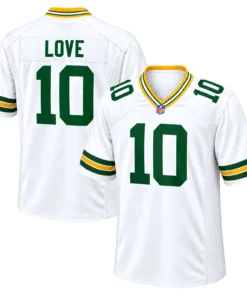 Jordan Love Packers New Jersey White Fresh Fan Style