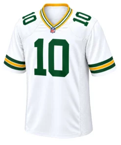 Jordan Love Packers New Jersey White Fresh Fan Style