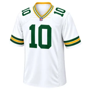 Jordan Love Packers New Jersey White Fresh Fan Style