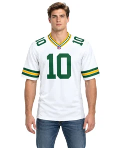 Jordan Love Packers New Jersey White Fresh Fan Style