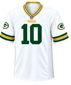 Jordan Love White Packers Jersey Radiant Fan Style