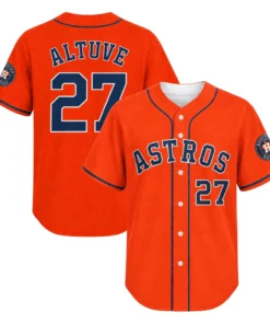 Jose Altuve Houston Astros Jersey Vibrant Orange 2026