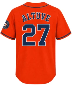 Jose Altuve Houston Astros Jersey Vibrant Orange 2026