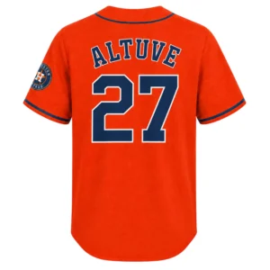 Jose Altuve Houston Astros Jersey Vibrant Orange 2026